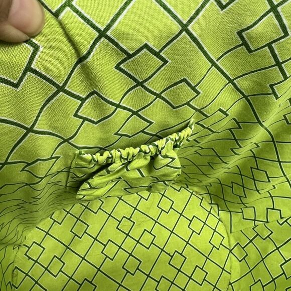 Vera Bradley Straw Beach Tote Bag Black Floral Capri Melon Tie - Picture 13 of 15